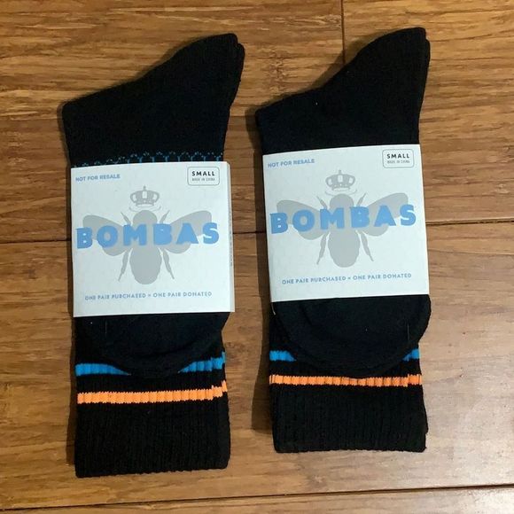 NWT Bombas Performance Calf Socks -Size Small -Unisex (2 prs) - Picture 2 of 6